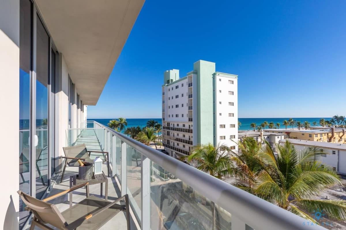 Ocean View - Balcony - Hollywood Beach Broad-Walk Eksteriør billede